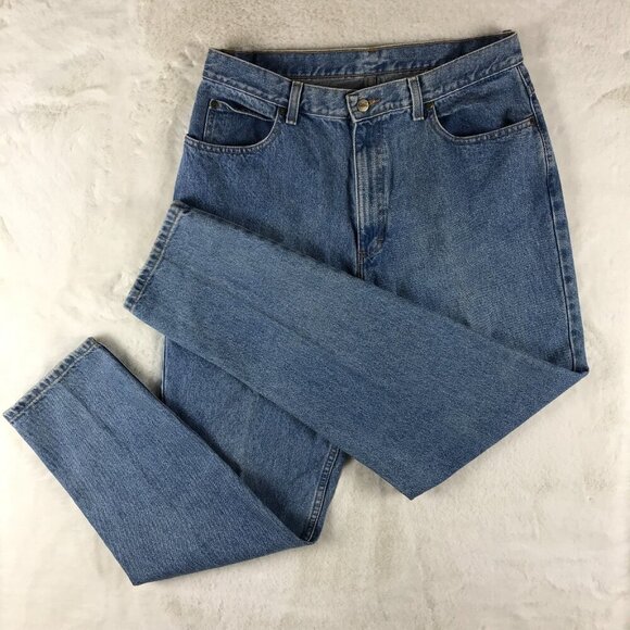 Vintage L.L.BEAN High Waist Mom Jeans Size 16 - Picture 3 of 11
